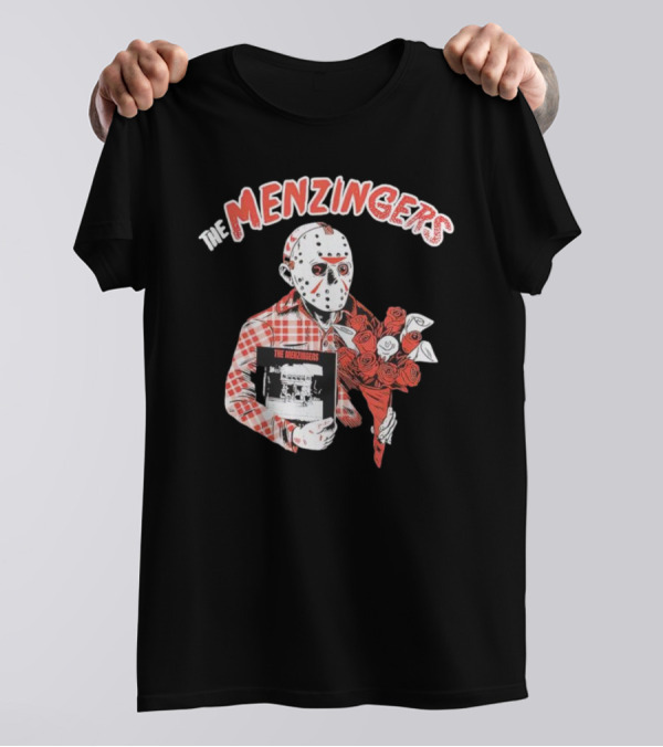 The Menzingers Hockey Mask Roses Album T-Shirt