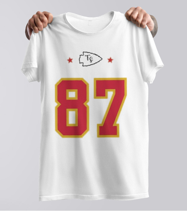 Travis Kelce Jersey 87 Chiefs Swift Kelce 87 T-Shirt