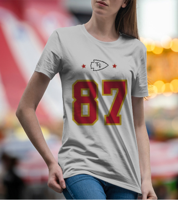 Travis Kelce Jersey 87 Chiefs Swift Kelce 87 T-Shirt