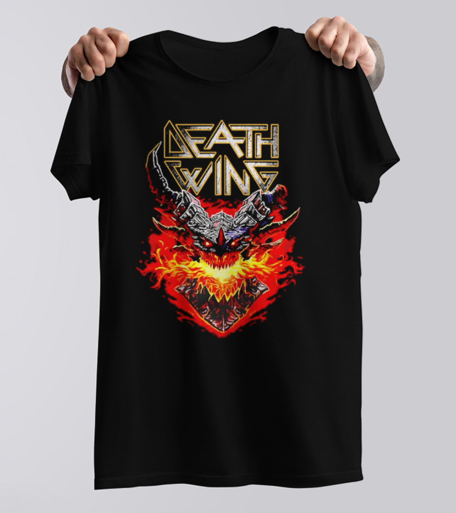 Blizzard Gear World Of Warcraft Deathwing Fiery Metal-Inspired Emblem T-Shirt