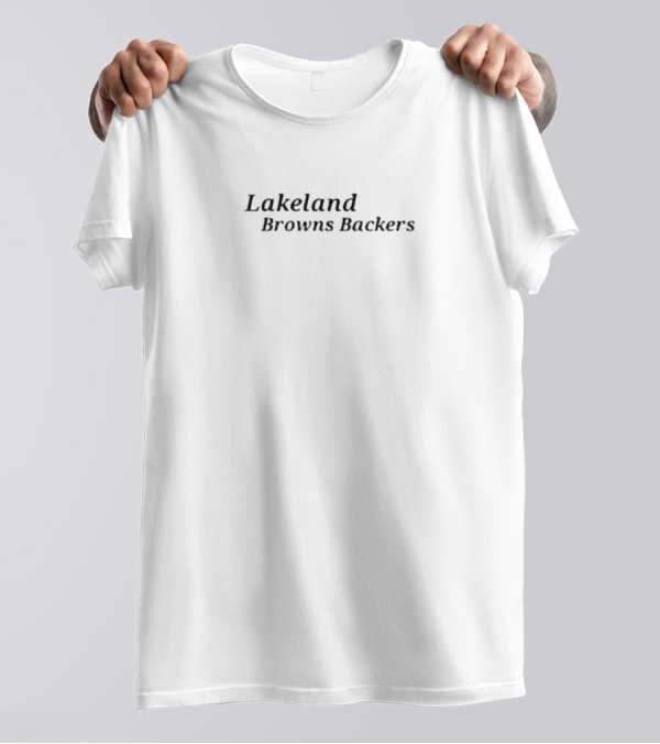 Lakeland Browns Backers Fan Club T-Shirt