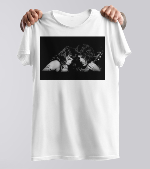 Queen Freddie Mercury Brian May Live Iconic Performance Photo T-Shirt