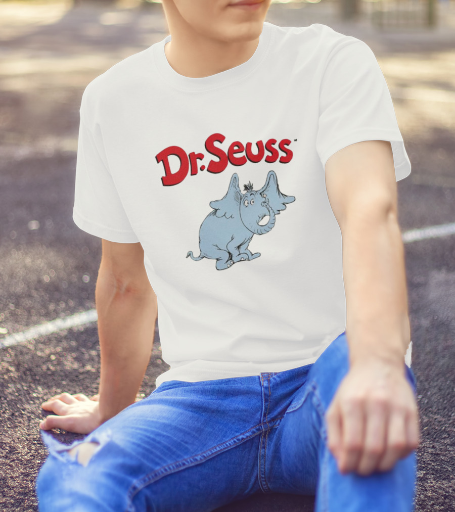 Dr. Seuss Horton Blue Elephant Classic T-Shirt