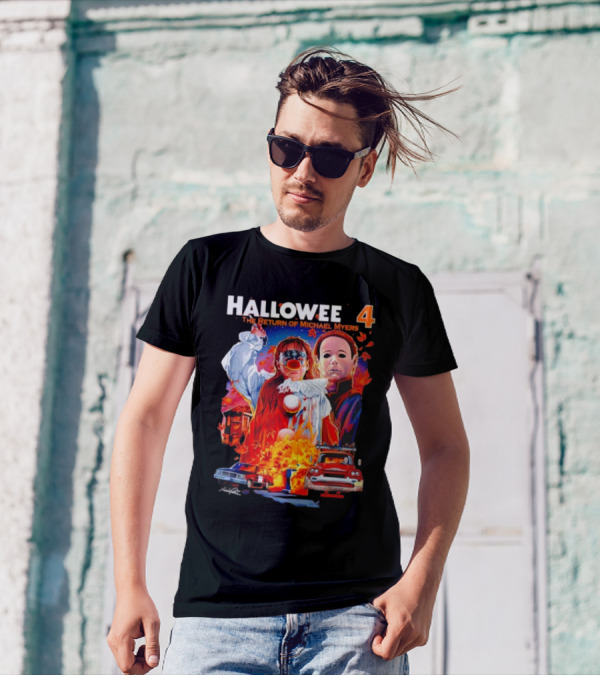 Halloween 4 The Return Of Michael Myers Cold Blood T-Shirt