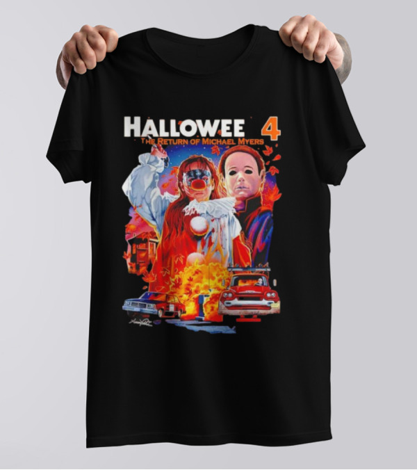 Halloween 4 The Return Of Michael Myers Cold Blood T-Shirt