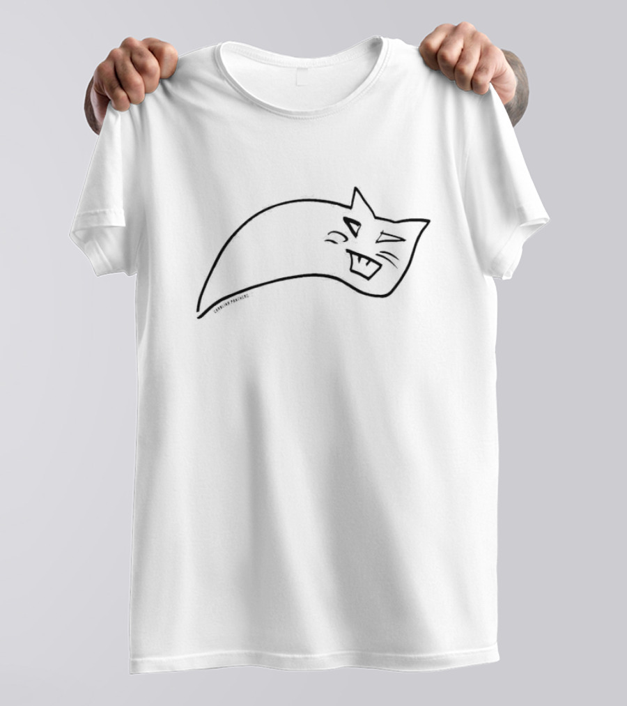 Carolina Panthers Cat Drawing By Outkast Mindz T-Shirt