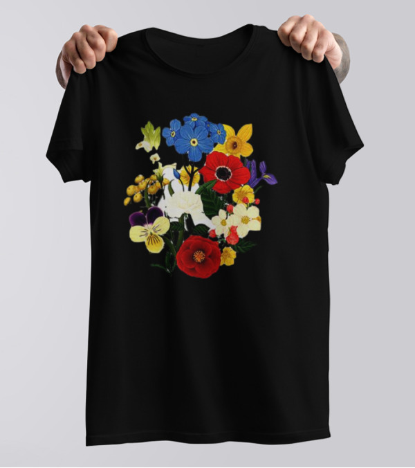 Sam Smith Vibrant Floral Bouquet T-Shirt