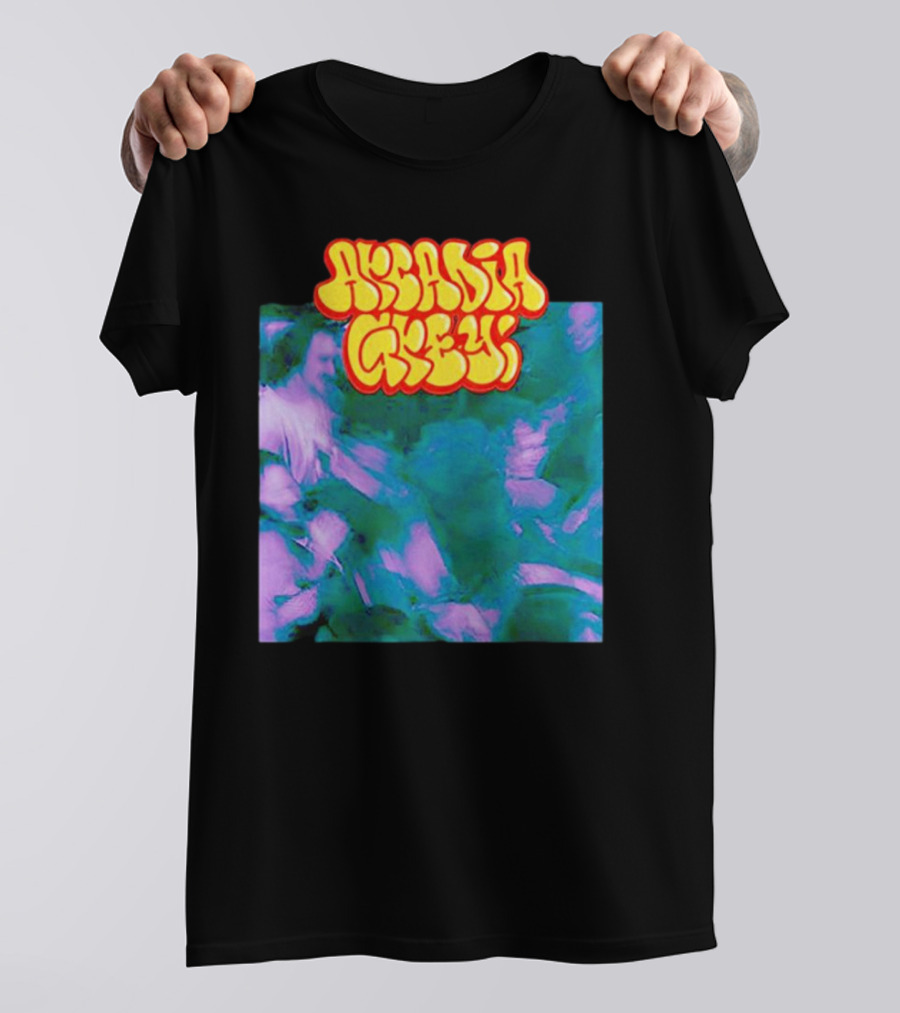 Arcadia Grey Graffiti Smart Punk Concept Psychedelic Vibes T-Shirt