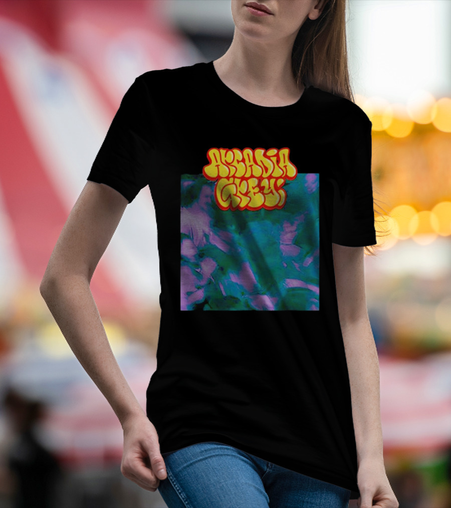 Arcadia Grey Graffiti Smart Punk Concept Psychedelic Vibes T-Shirt