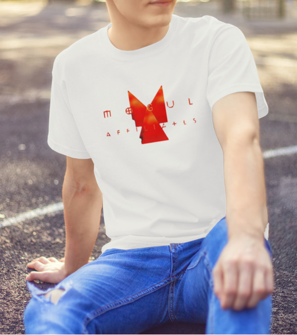 Mogul Affiliates Swerve Strickland Red M Triangles T-Shirt