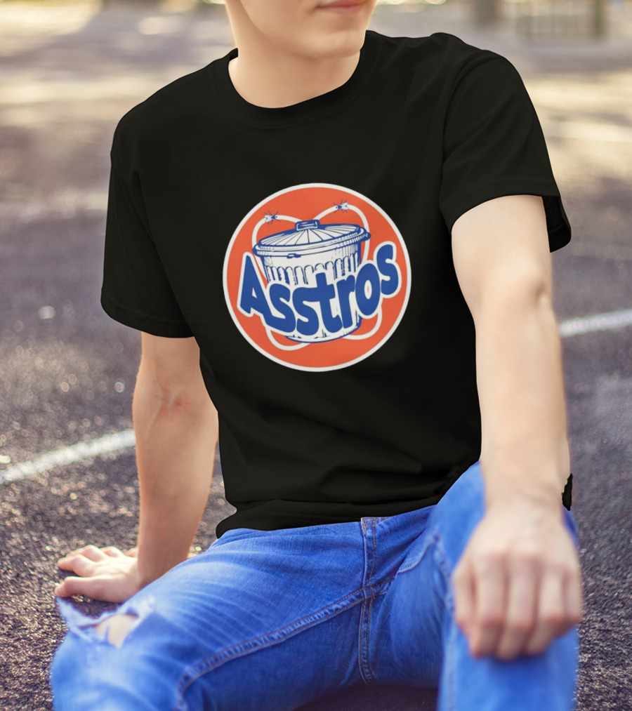 Trash Can Asstros Flies T-Shirt