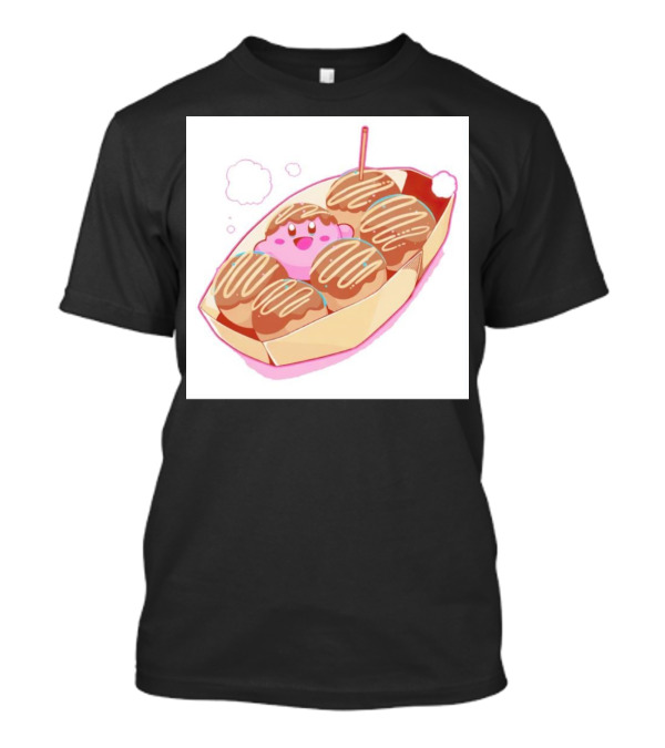 Kirby Takoyaki Pink Treat Trend T-Shirt