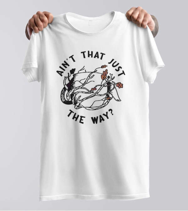 Ain't That Just The Way Deer Antlers And Autumn Leaves T-Shirt