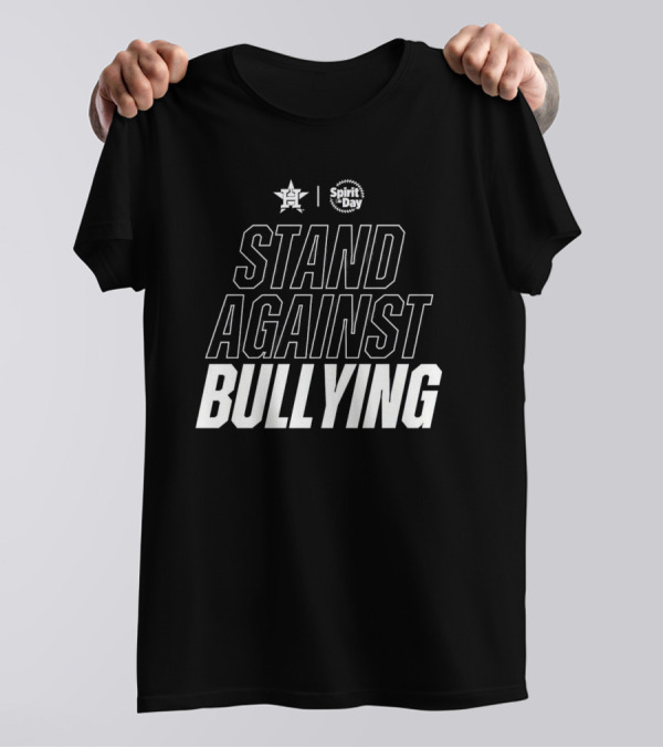 Houston Astros Spirit Day Stand Against Bullying T-Shirt
