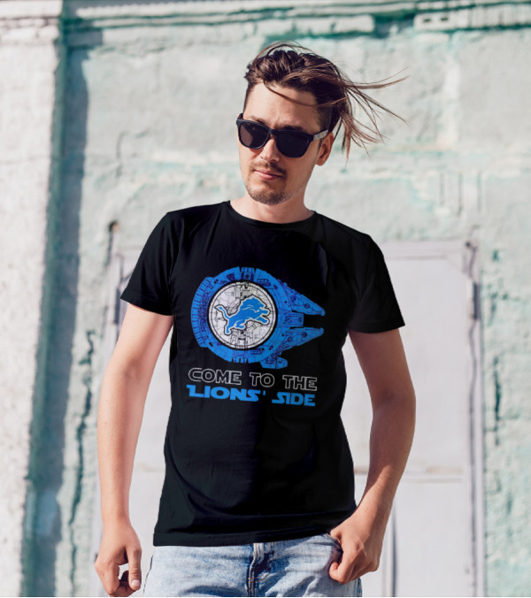 Come To The Lions' Side Millennium Falcon Crossover T-Shirt