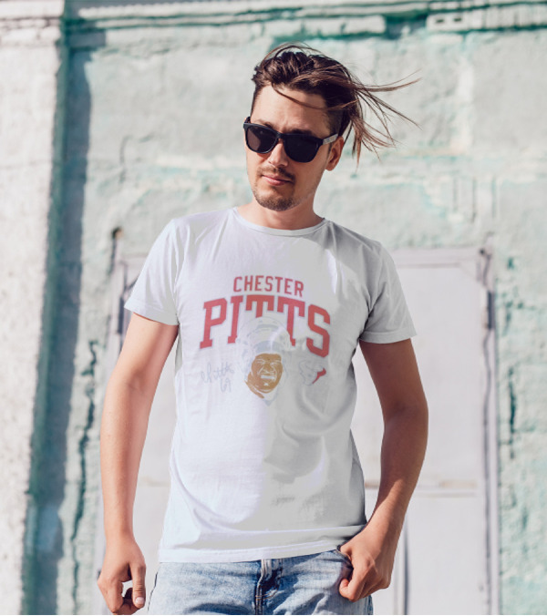 Chester Pitts Texans Signature 69 T-Shirt