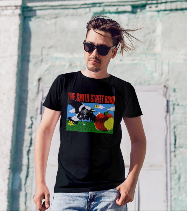 The Smith Street Band Magpie Clouds Apple Flower Grass T-Shirt