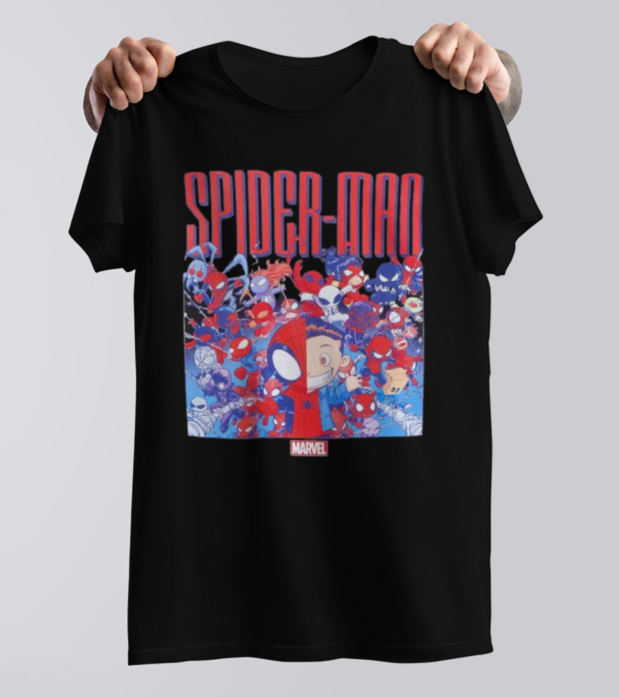 Marvel Spider-Man Cartoon Group Adventure T-Shirt
