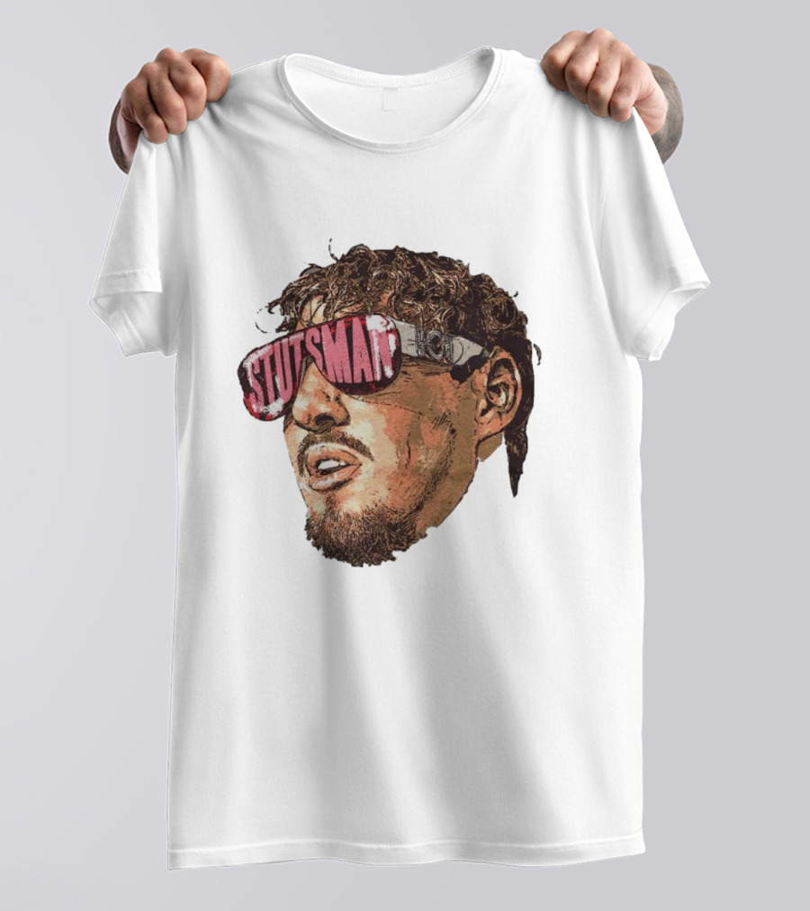 Danny Stutsman Sunglasses Face T-Shirt