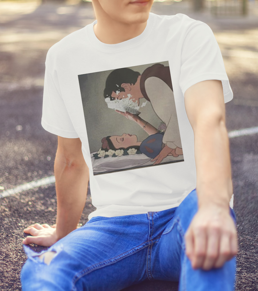 Snow White Pie In The Face Sleep Scene T-Shirt