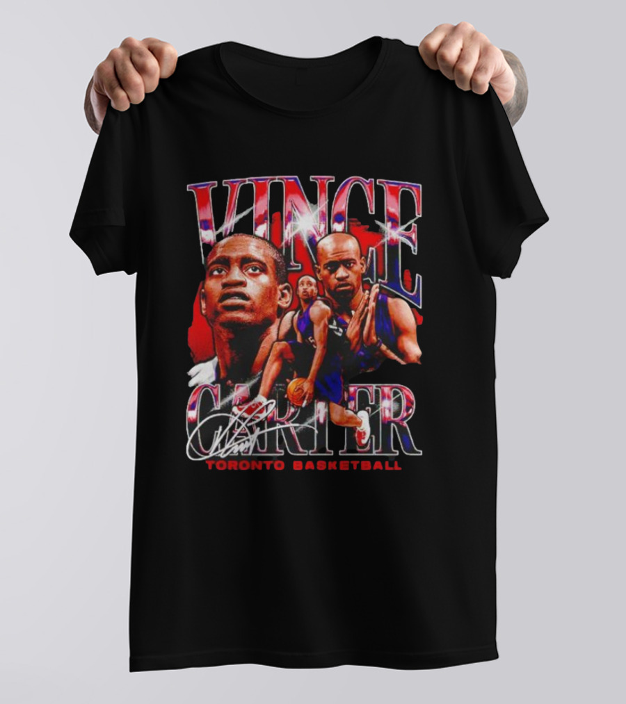 Vince Carter Toronto Basketball Vintage T-Shirt