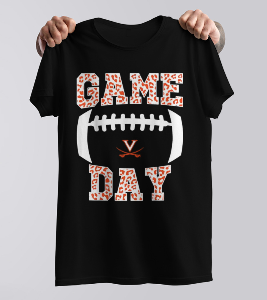 Virginia Cavaliers Game Day Football T-Shirt