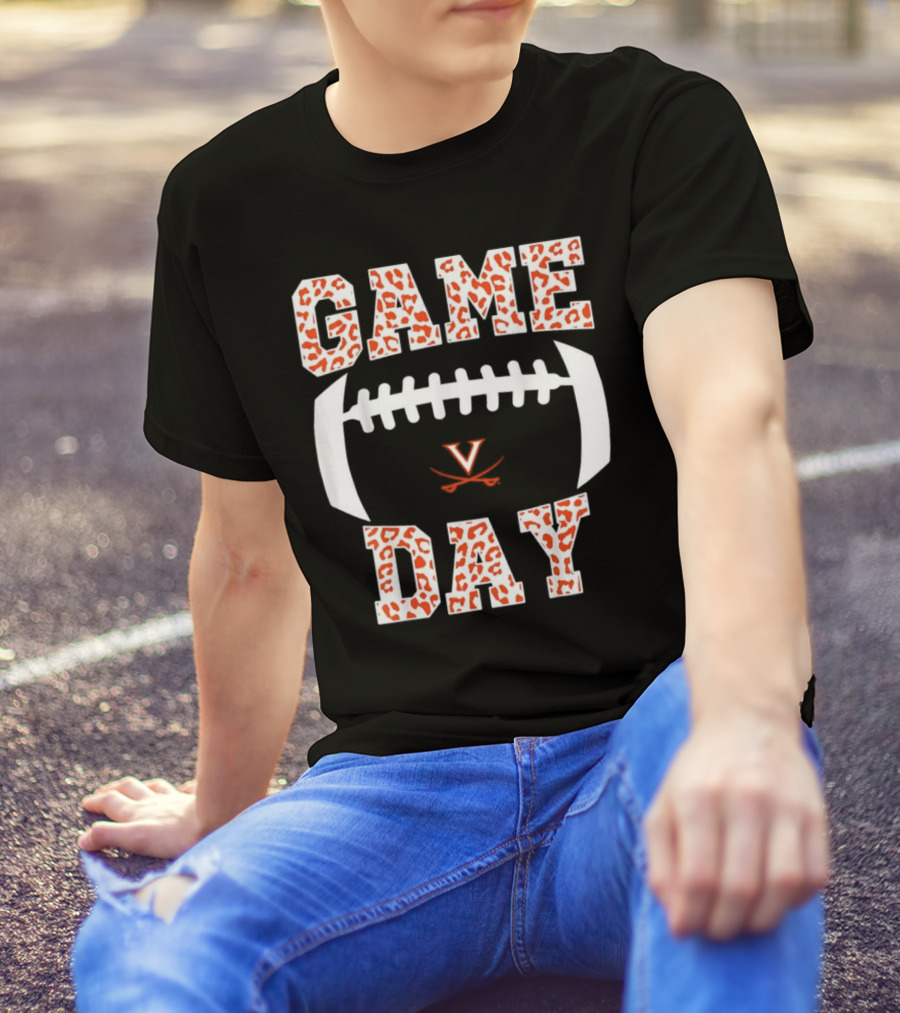Virginia Cavaliers Game Day Football T-Shirt