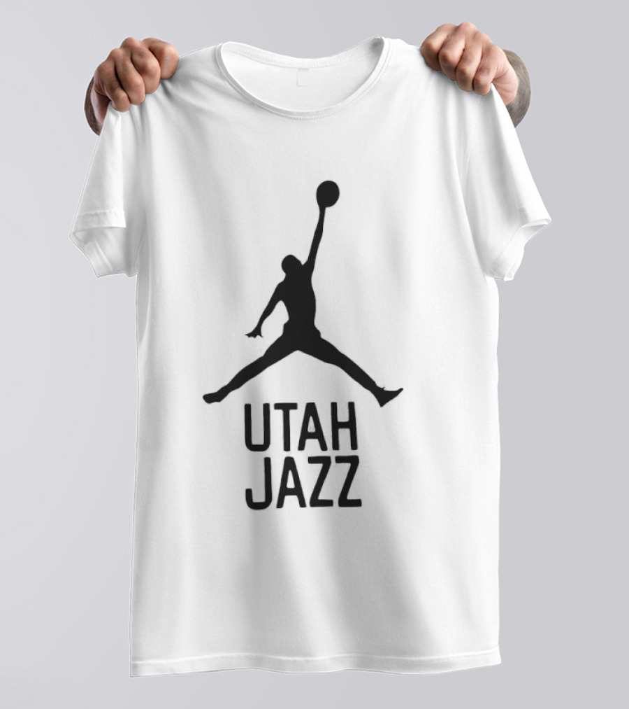 Utah Jazz Jumpman Basketball T-Shirt