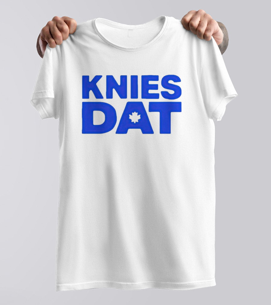 Knies Dat Canada Maple Leaf Hockey Connection T-Shirt