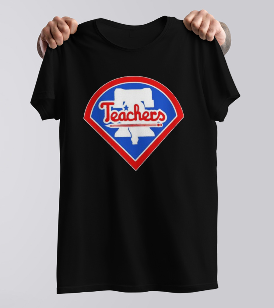 Philadelphia Phillies Liberty Bell Teachers T-Shirt