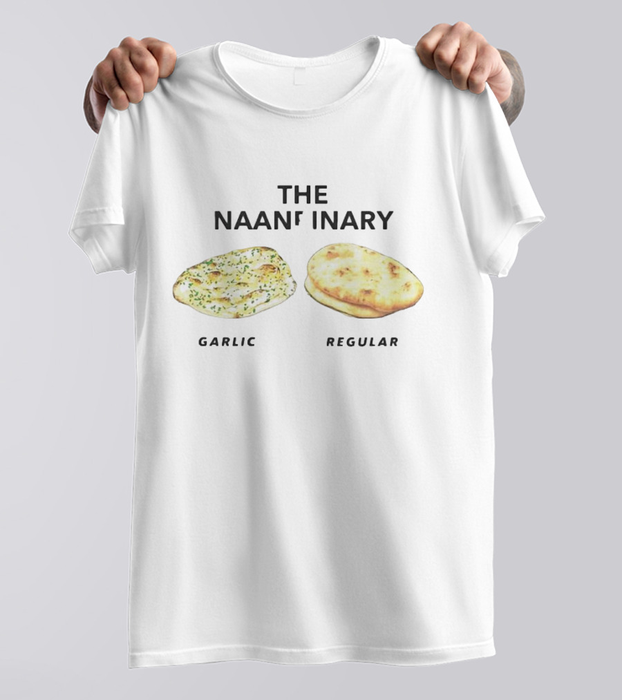 THE NAANBINARY GARLIC REGULAR T-Shirt