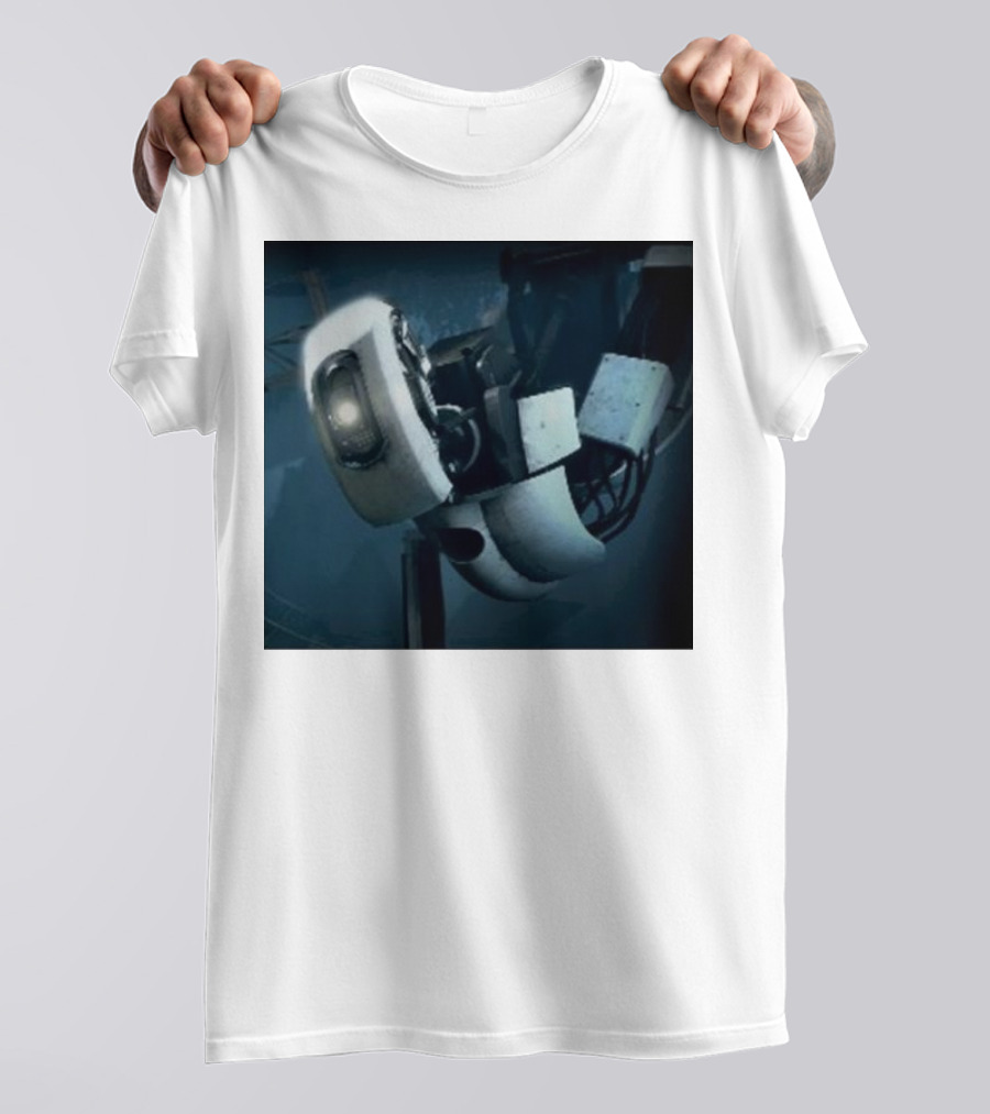 Actual Lesbians Robo Mommys Little Test Subject Portal Character GLaDOS T-Shirt
