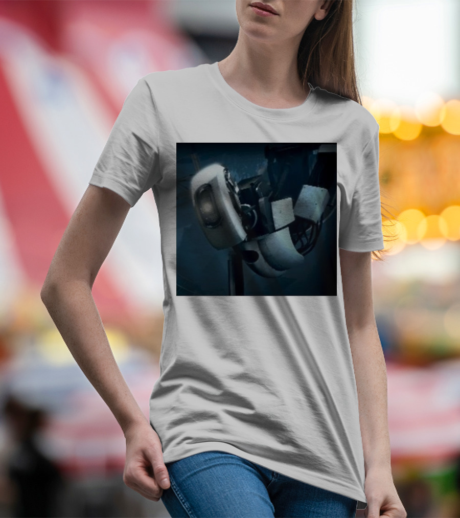 Actual Lesbians Robo Mommys Little Test Subject Portal Character GLaDOS T-Shirt