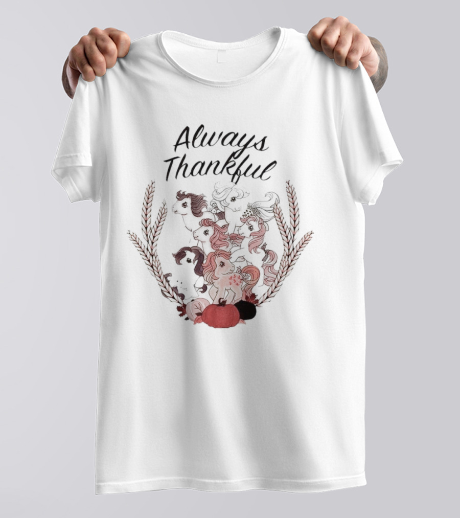 Always Thankful My Little Pony Autumn Harvest T-Shirt