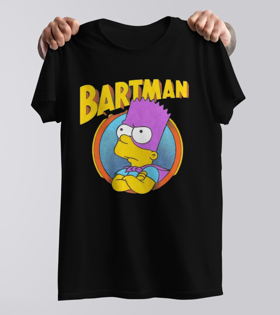 Bartman Simpsons Cartoon Superhero Iconic Character T-Shirt