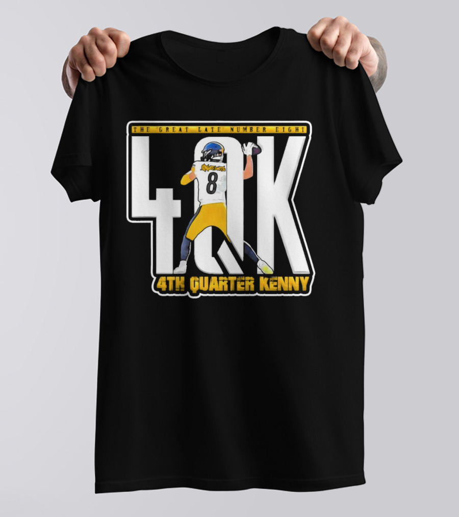 4th Quarter Kenny The Great Late Number Eight T-Shirt