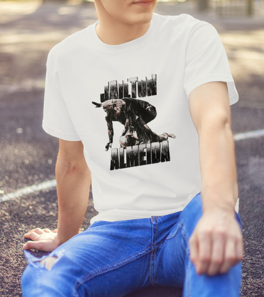 Jailton Almeida UFC Fighter Grappling Pose T-Shirt