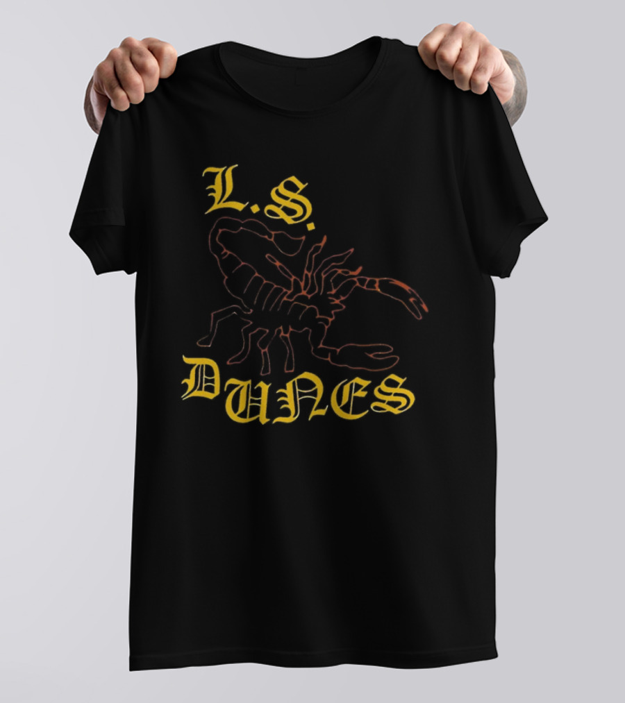 L.S. Dunes Scorpion Retro Gothic T-Shirt