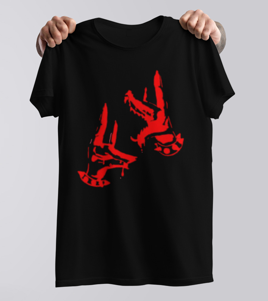 Paradox Bad Dog Cerberus Heads Red T-Shirt