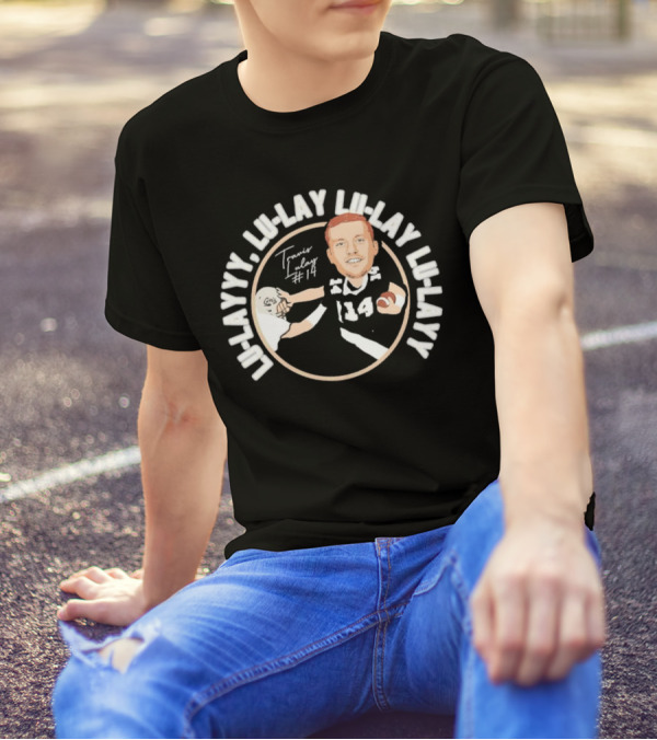 LU-LAYYY LU-LAY LULAY LU-LAY Travis Lulay #14 T-Shirt