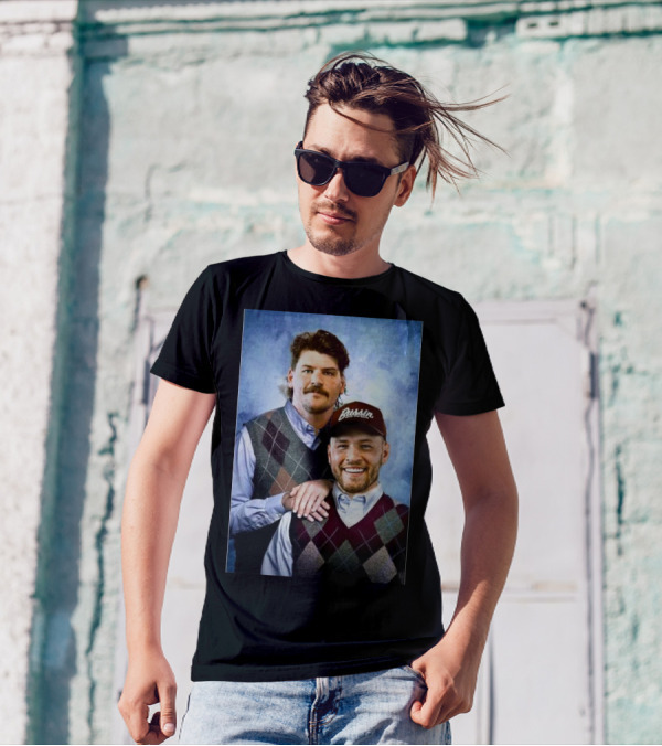 Bussin With The Boys Step Brothers Taylor Lewan Will Compton Photo T-Shirt