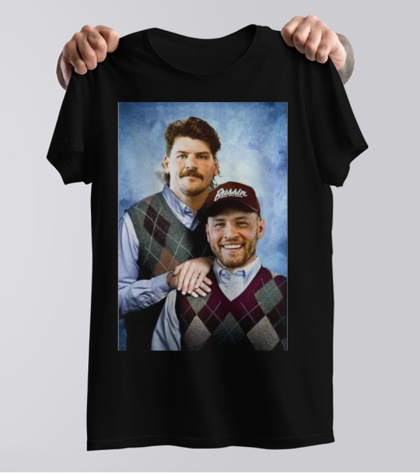 Bussin With The Boys Step Brothers Taylor Lewan Will Compton Photo T-Shirt