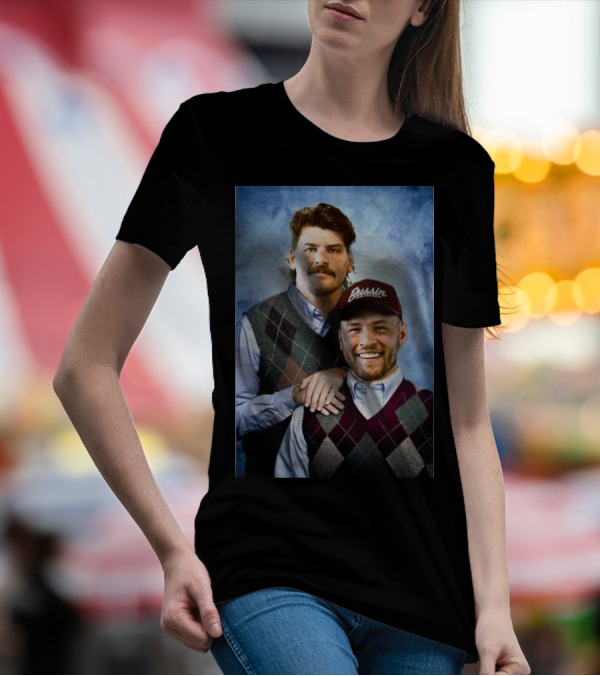 Bussin With The Boys Step Brothers Taylor Lewan Will Compton Photo T-Shirt