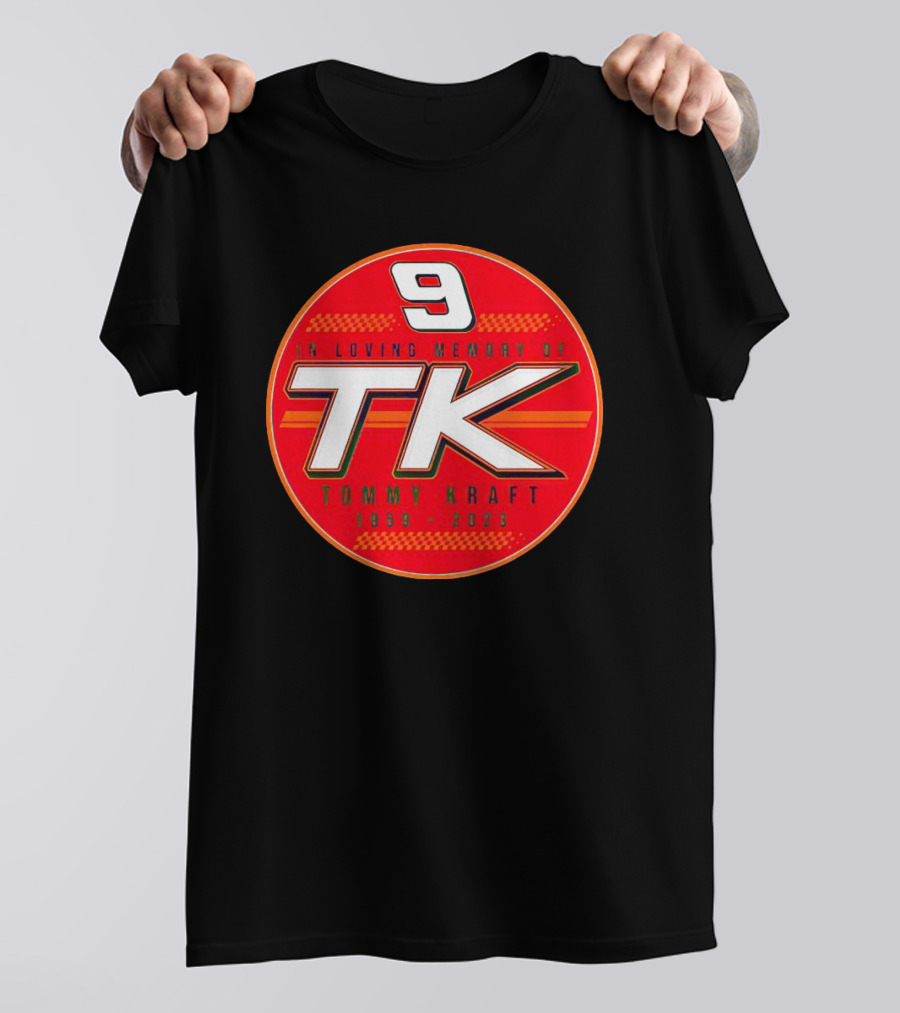 9 In Loving Memory Of TK Tommy Kraft 1959-2023 T-Shirt