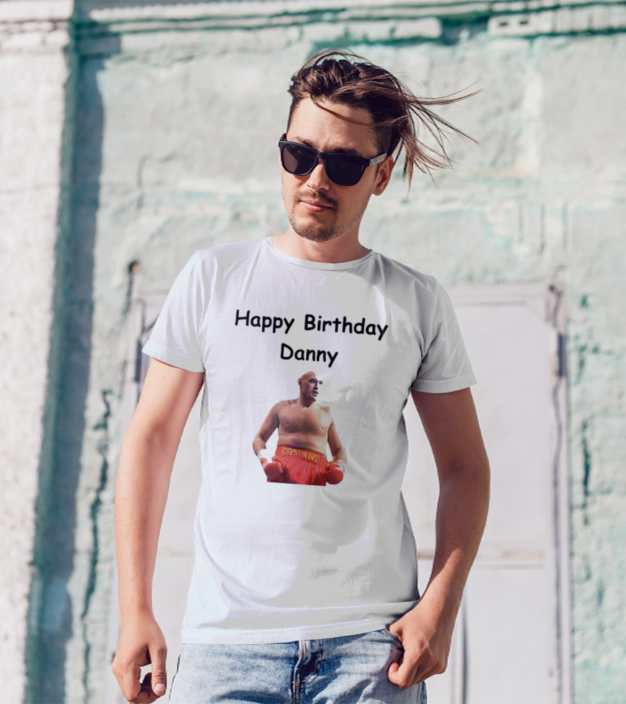 Happy Birthday Danny Boxing Champion T-Shirt