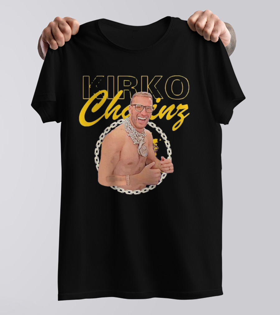 Kirko Chainz Kirk Cousins Signatures NFL Inspired Jewelry T-Shirt