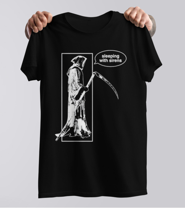 Sleeping With Sirens Grim Reaper Scythe T-Shirt