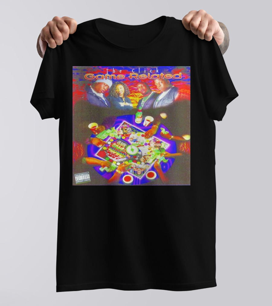 The Click Game Related Album Cover T-Shirt