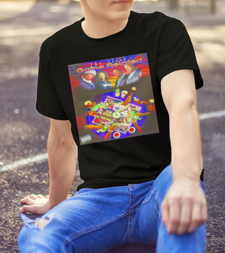 The Click Game Related Album Cover T-Shirt
