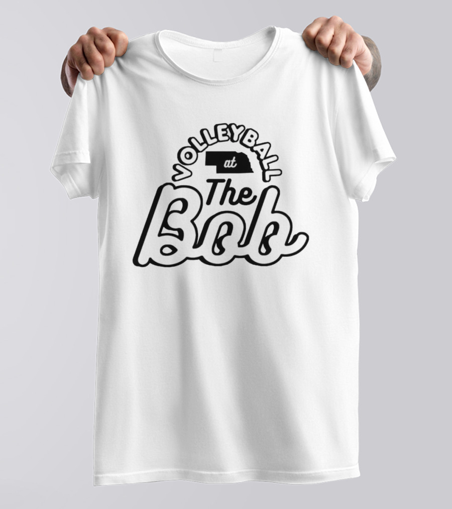 Volleyball At The Bob Nebraska T-Shirt